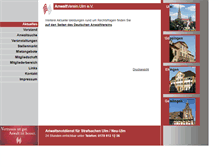 Tablet Screenshot of anwaltverein-ulm.de